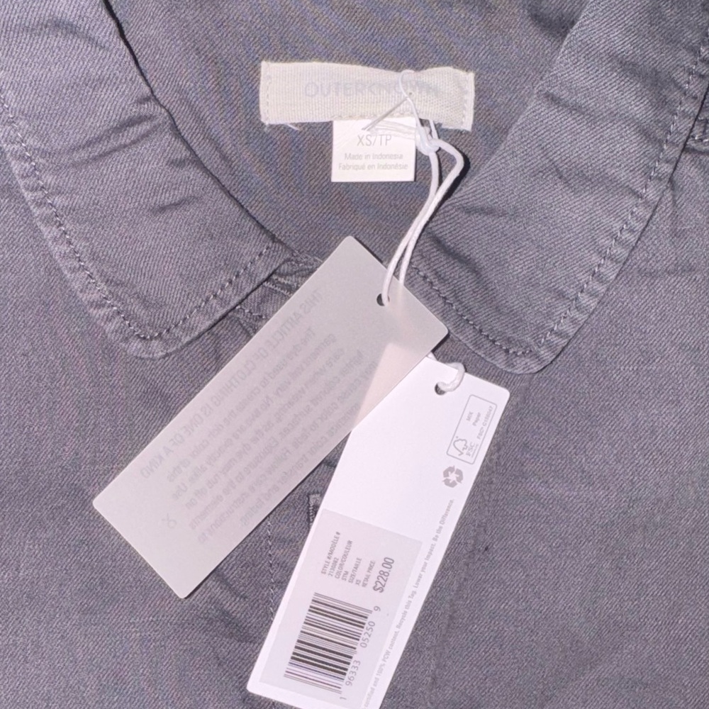 OUTERKNOWN NWT S.E.A. JUMPSUIT ROMPER OVERALL XS GREY REVOLVE ANTHROPOLOGIE - Picture 11 of 14